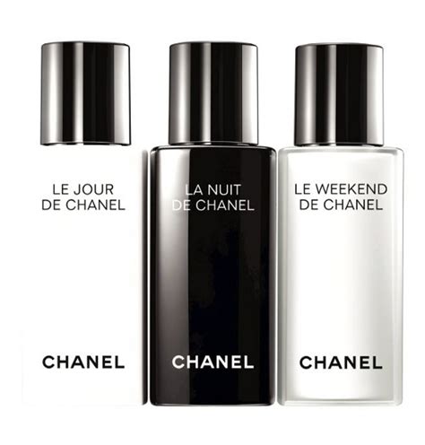 Le Jour de Chanel, La Nuit de Chanel and Le Weekend de Chanel